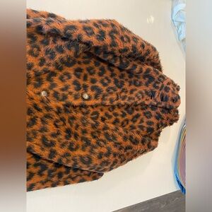 Marine Layer Cheetah Coat